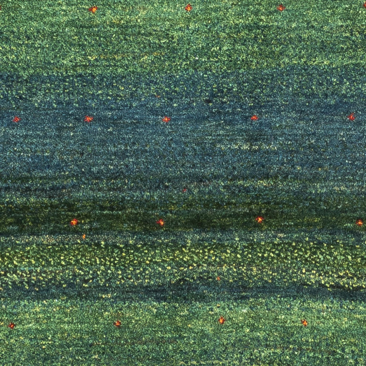 Gabbeh Tapijt - Loribaft Perzisch - 121 x 80 cm - groen