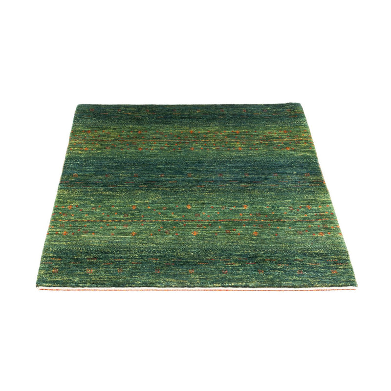 Gabbeh Tapijt - Loribaft Perzisch - 110 x 82 cm - groen