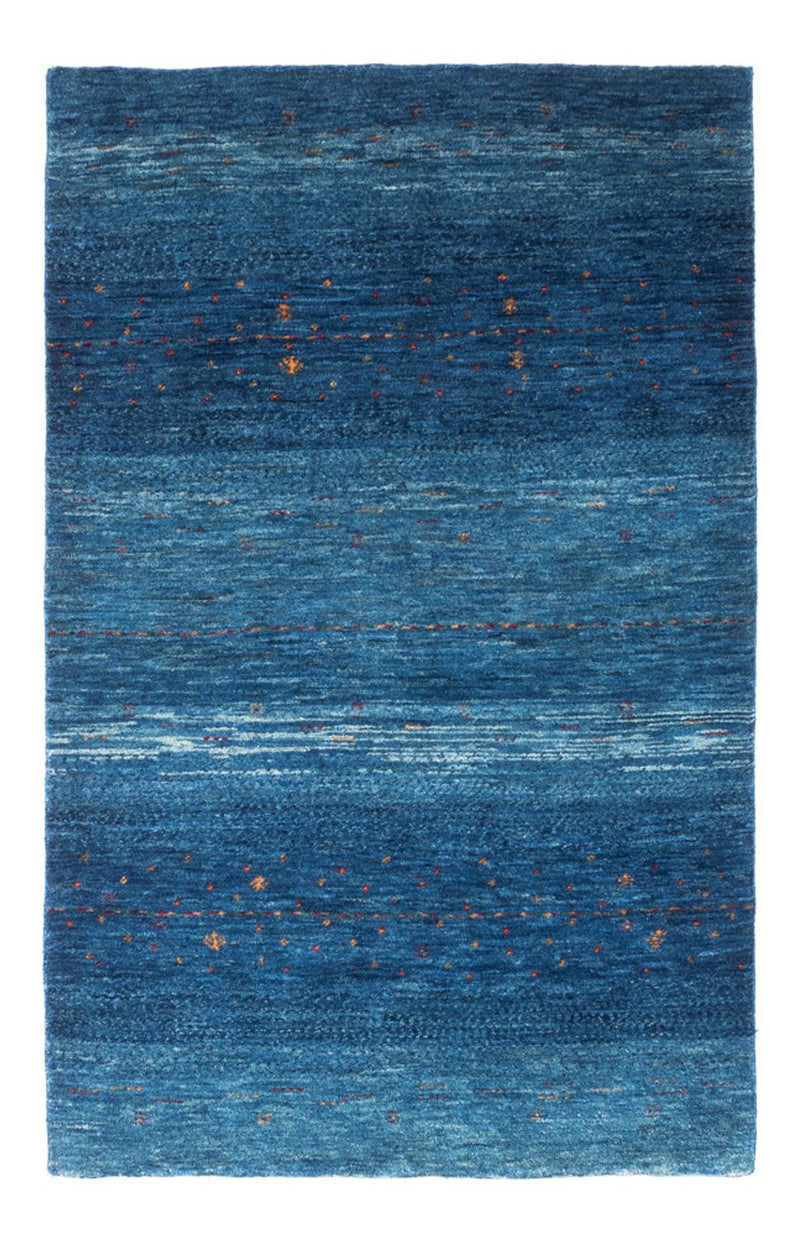 Gabbeh Tapijt - Loribaft Perzisch - 132 x 84 cm - blauw