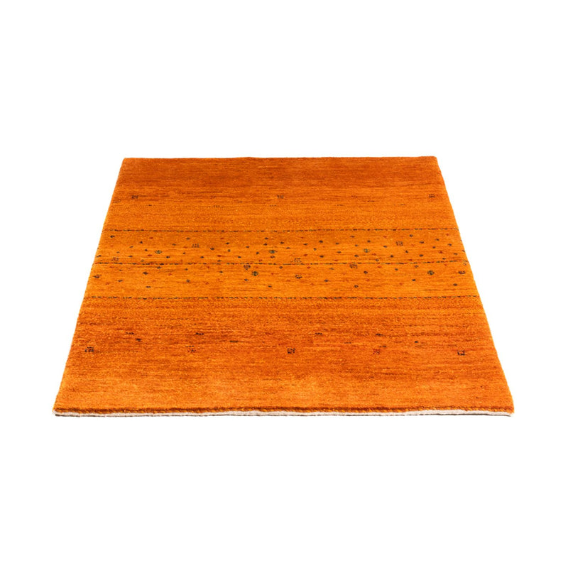 Gabbeh Tapijt - Loribaft Perzisch - 101 x 80 cm - goud