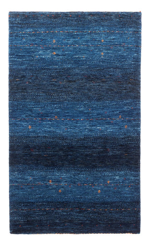 Gabbeh Tapijt - Loribaft Perzisch - 132 x 83 cm - blauw