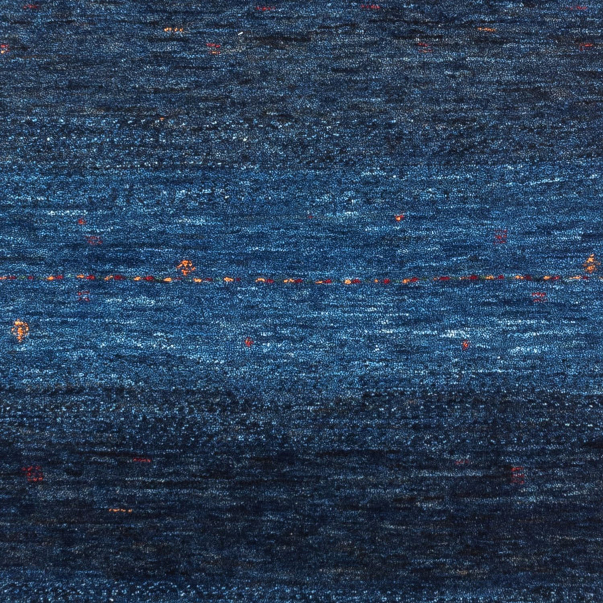 Gabbeh Tapijt - Loribaft Perzisch - 132 x 83 cm - blauw