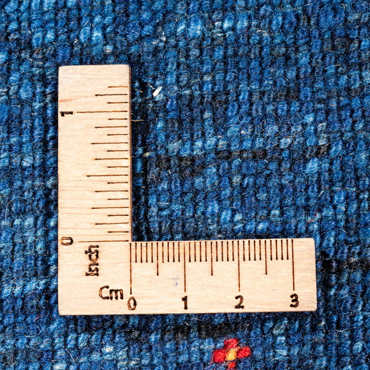 Gabbeh Tapijt - Loribaft Perzisch - 132 x 83 cm - blauw