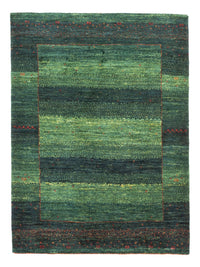Gabbeh Tapijt - Loribaft Perzisch - 110 x 86 cm - groen