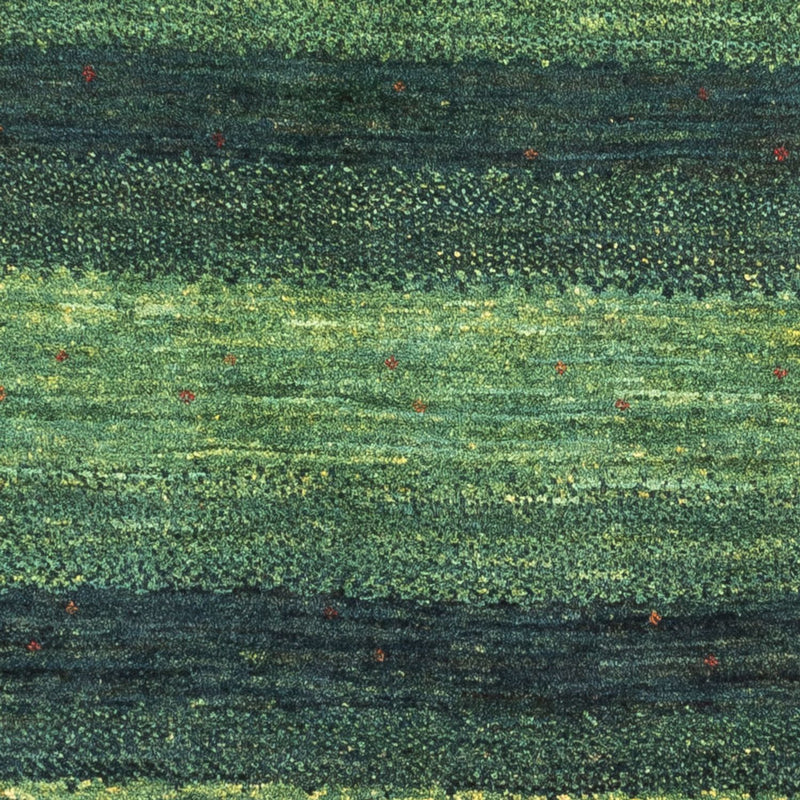 Gabbeh Tapijt - Loribaft Perzisch - 110 x 86 cm - groen