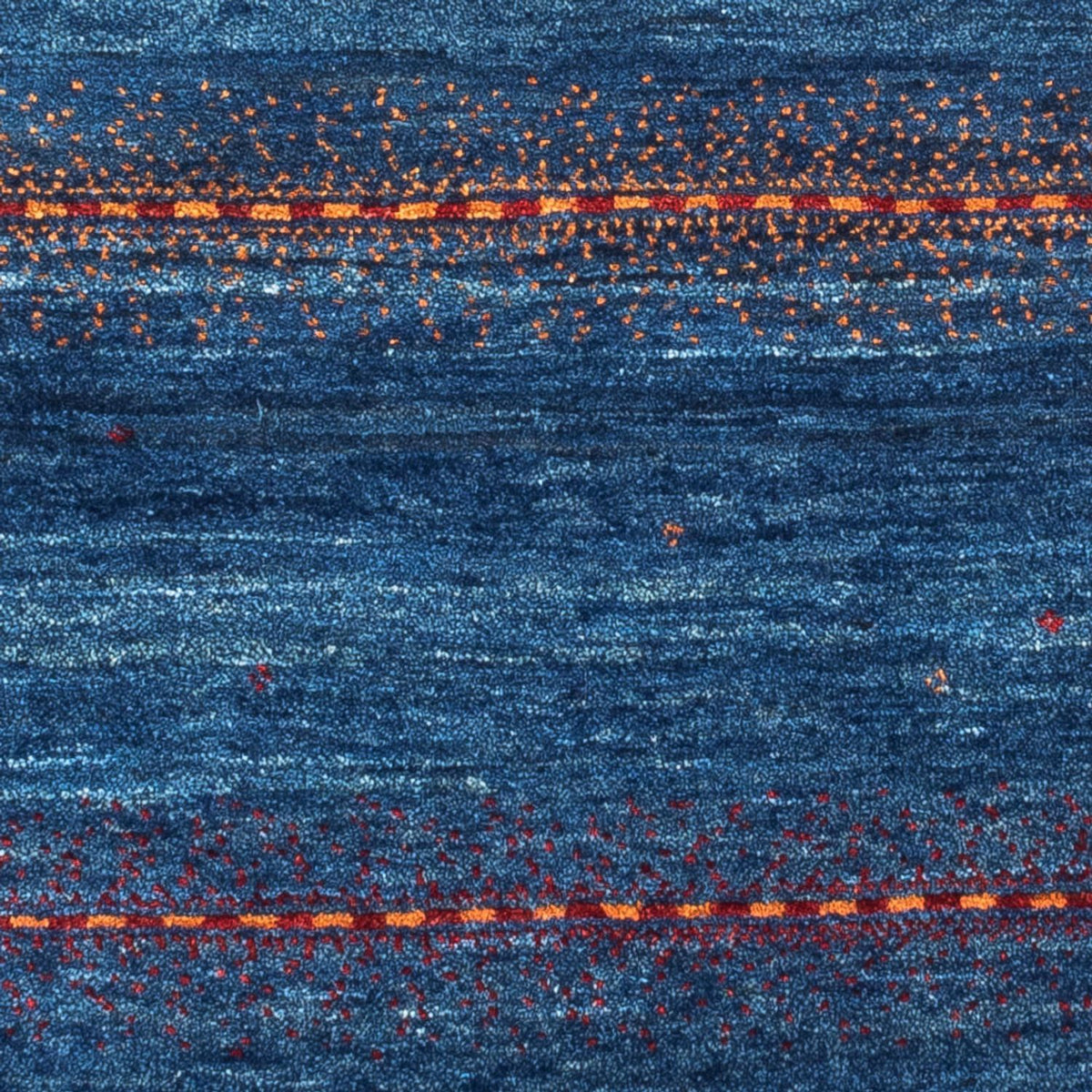 Gabbeh Tapijt - Loribaft Perzisch - 136 x 85 cm - blauw