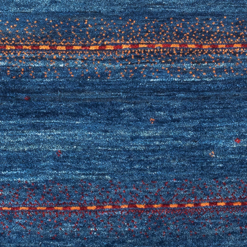 Gabbeh Tapijt - Loribaft Perzisch - 136 x 85 cm - blauw
