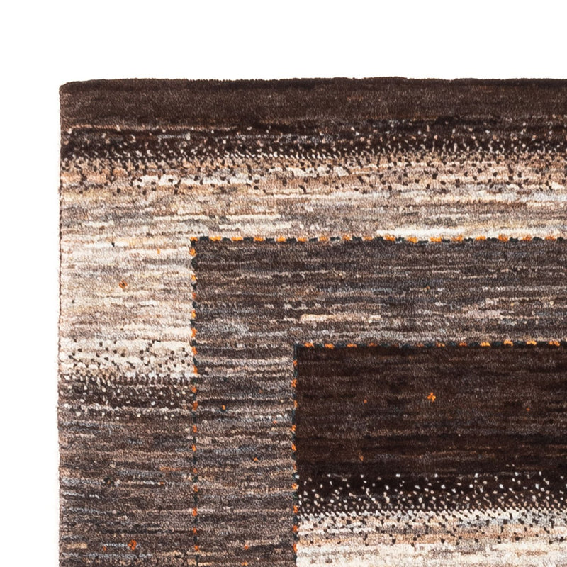 Gabbeh Tapijt - Loribaft Perzisch - 123 x 84 cm - grijs