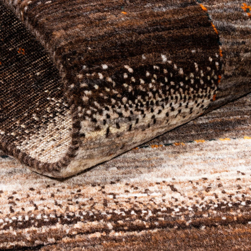 Gabbeh Tapijt - Loribaft Perzisch - 123 x 84 cm - grijs