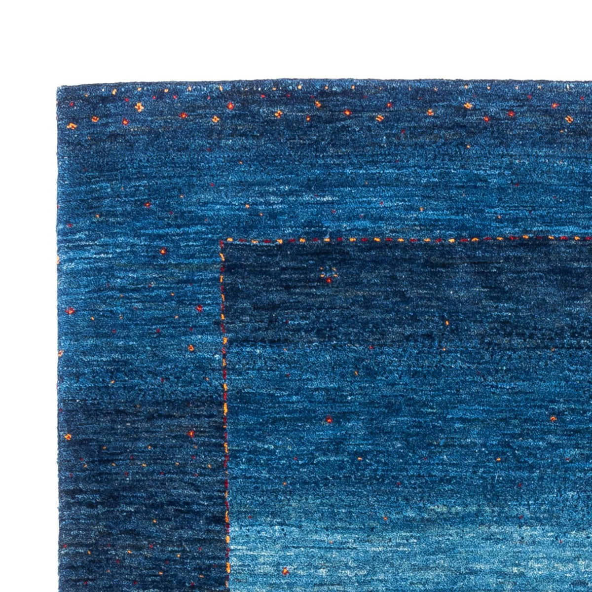 Gabbeh Tapijt - Loribaft Perzisch - 184 x 125 cm - blauw