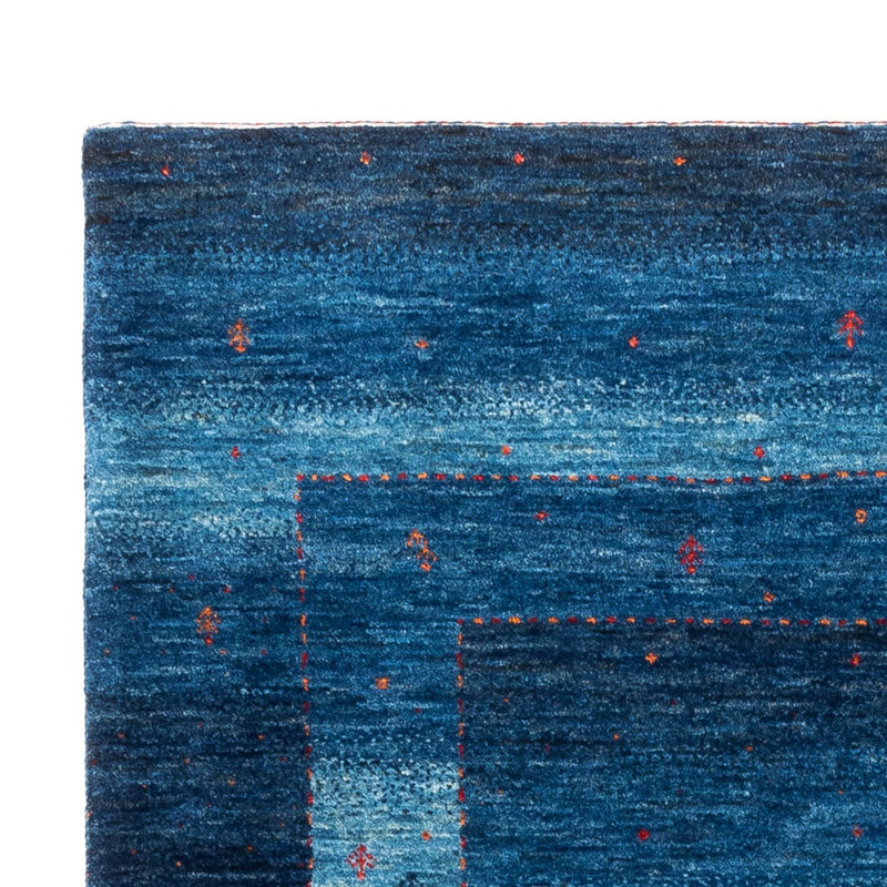 Gabbeh Tapijt - Loribaft Perzisch - 190 x 128 cm - blauw