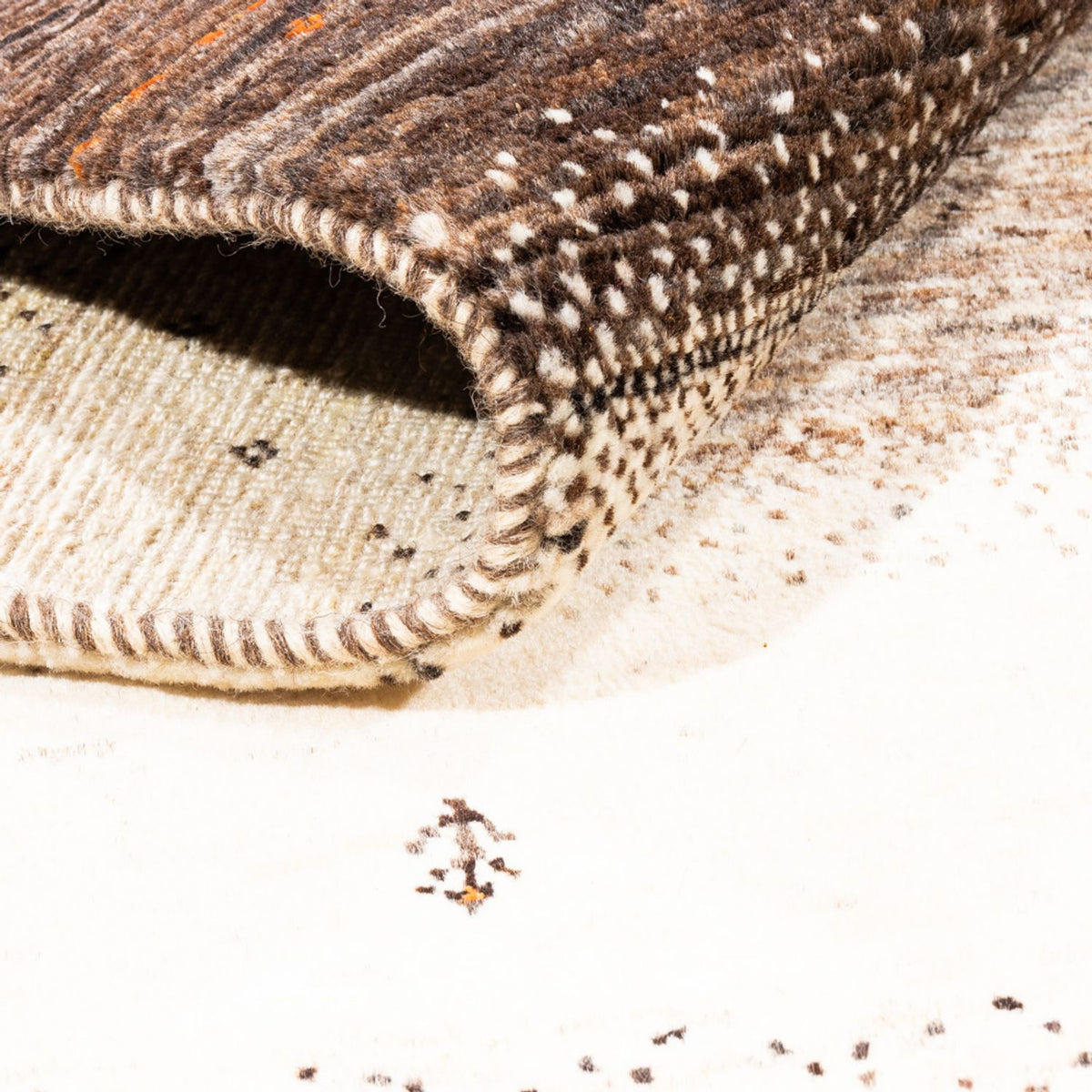 Gabbeh Tapijt - Loribaft Perzisch - 233 x 173 cm - natuur