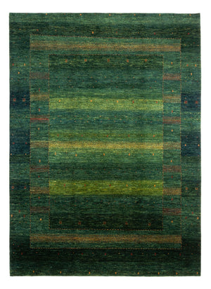 Gabbeh Tapijt - Loribaft Perzisch - 314 x 233 cm - groen