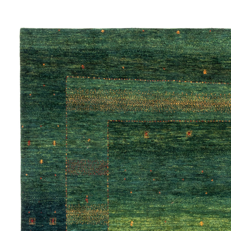 Gabbeh Tapijt - Loribaft Perzisch - 314 x 233 cm - groen