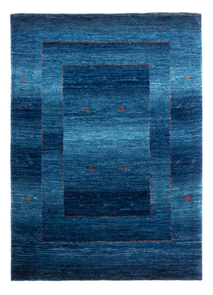 Gabbeh Tapijt - Loribaft Perzisch - 181 x 128 cm - blauw