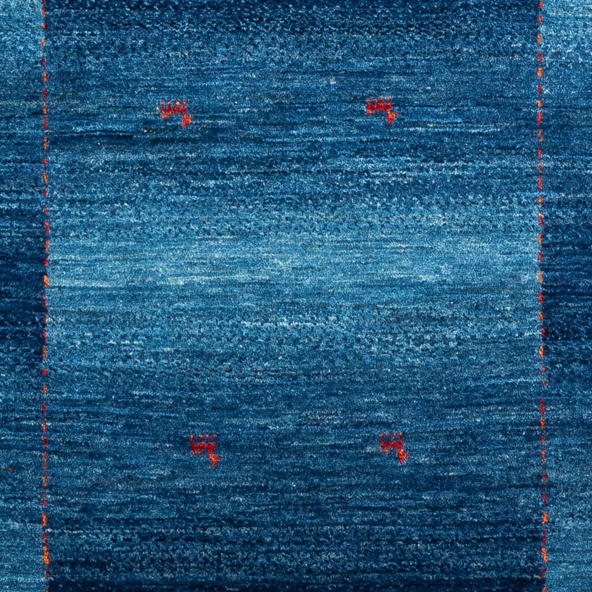 Gabbeh Tapijt - Loribaft Perzisch - 181 x 128 cm - blauw