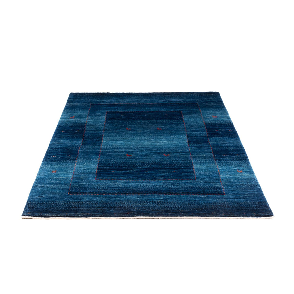 Gabbeh Tapijt - Loribaft Perzisch - 181 x 128 cm - blauw