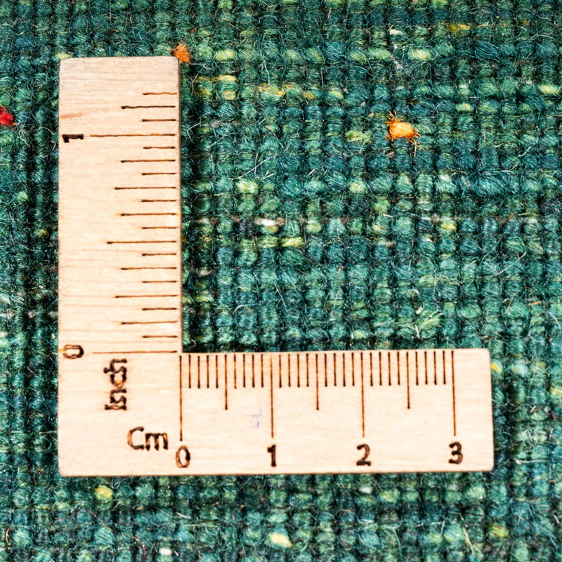 Gabbeh Tapijt - Loribaft Perzisch - 147 x 100 cm - groen