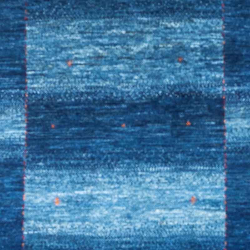 Gabbeh Tapijt - Loribaft Perzisch - 145 x 101 cm - blauw