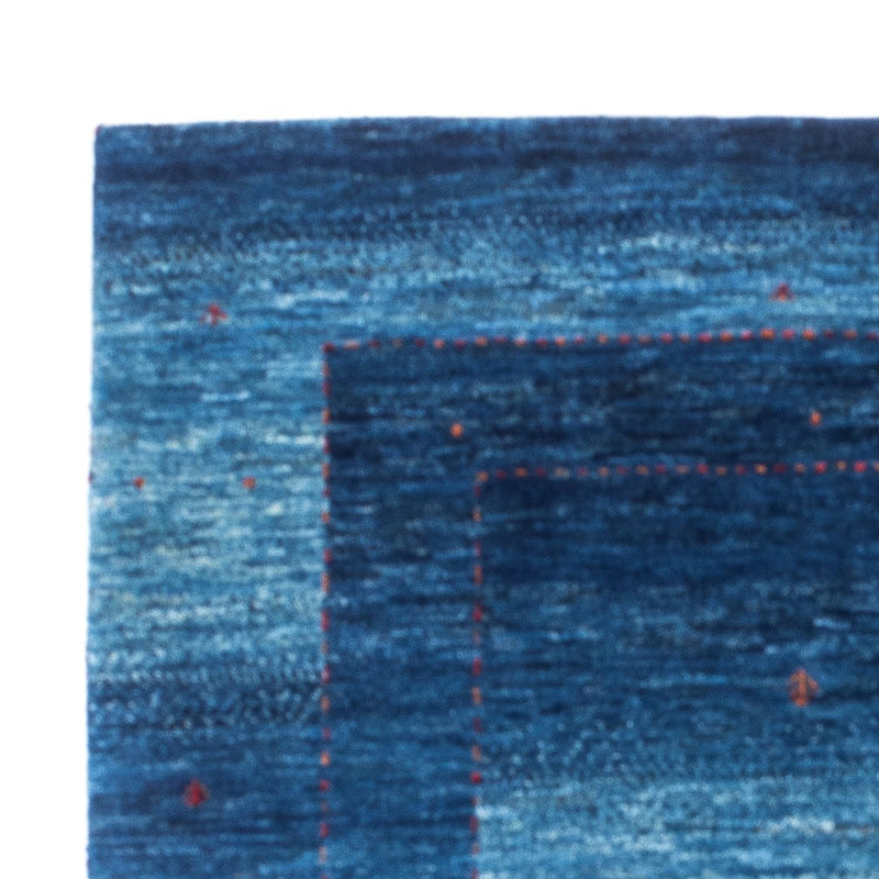 Gabbeh Tapijt - Loribaft Perzisch - 145 x 101 cm - blauw