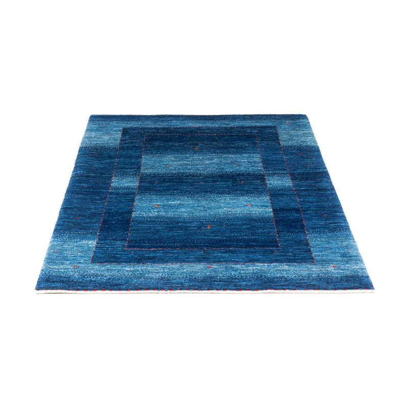 Gabbeh Tapijt - Loribaft Perzisch - 145 x 101 cm - blauw