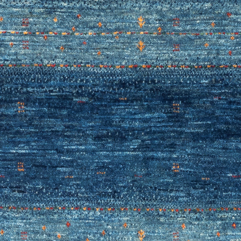 Gabbeh Tapijt - Loribaft Perzisch - 135 x 82 cm - blauw