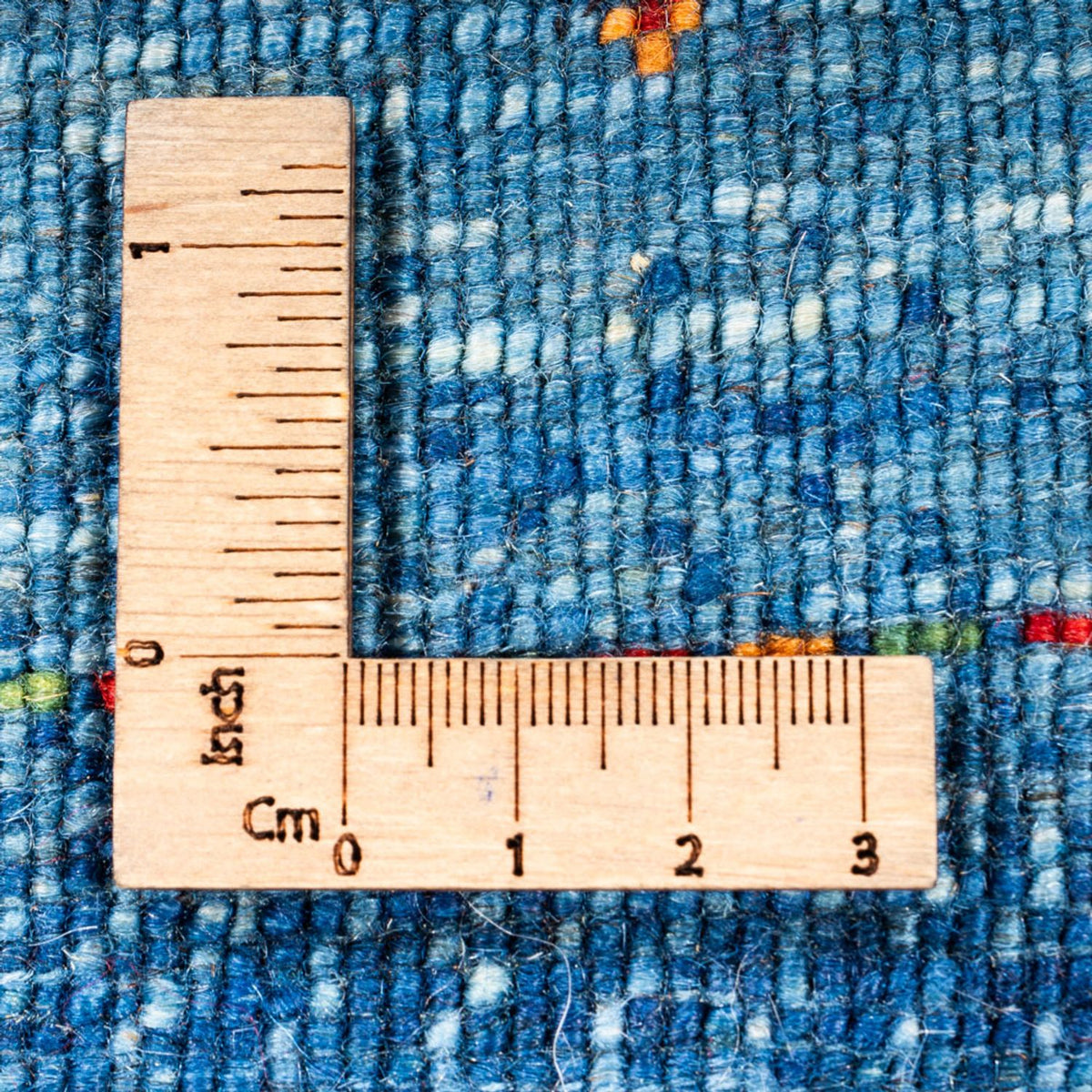 Gabbeh Tapijt - Loribaft Perzisch - 135 x 82 cm - blauw