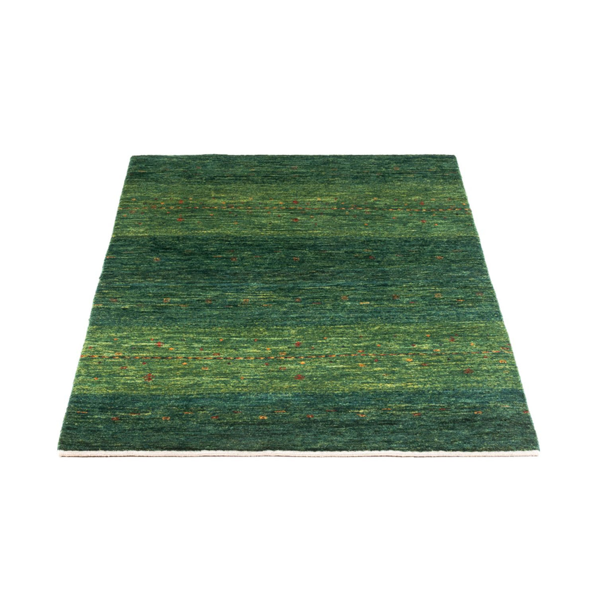 Gabbeh Tapijt - Loribaft Perzisch - 125 x 81 cm - groen