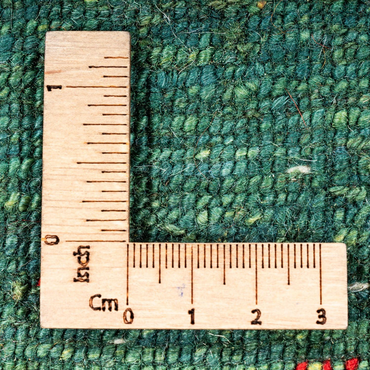 Gabbeh Tapijt - Loribaft Perzisch - 125 x 81 cm - groen