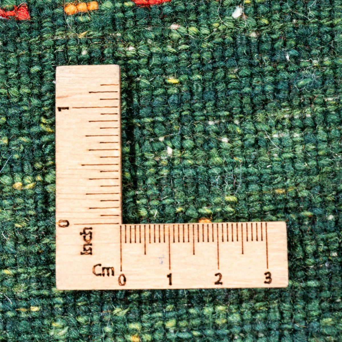 Gabbeh Tapijt - Loribaft Perzisch - 118 x 82 cm - groen