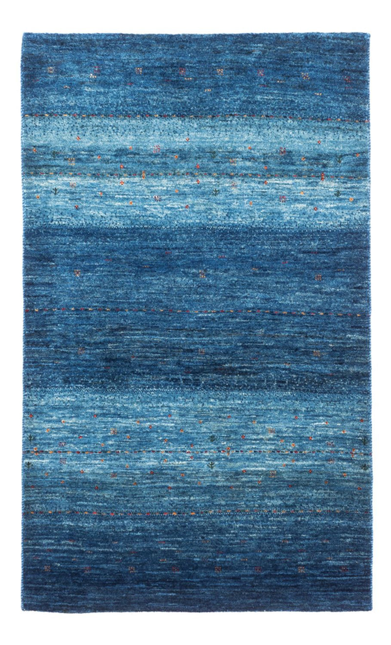 Gabbeh Tapijt - Loribaft Perzisch - 135 x 84 cm - blauw