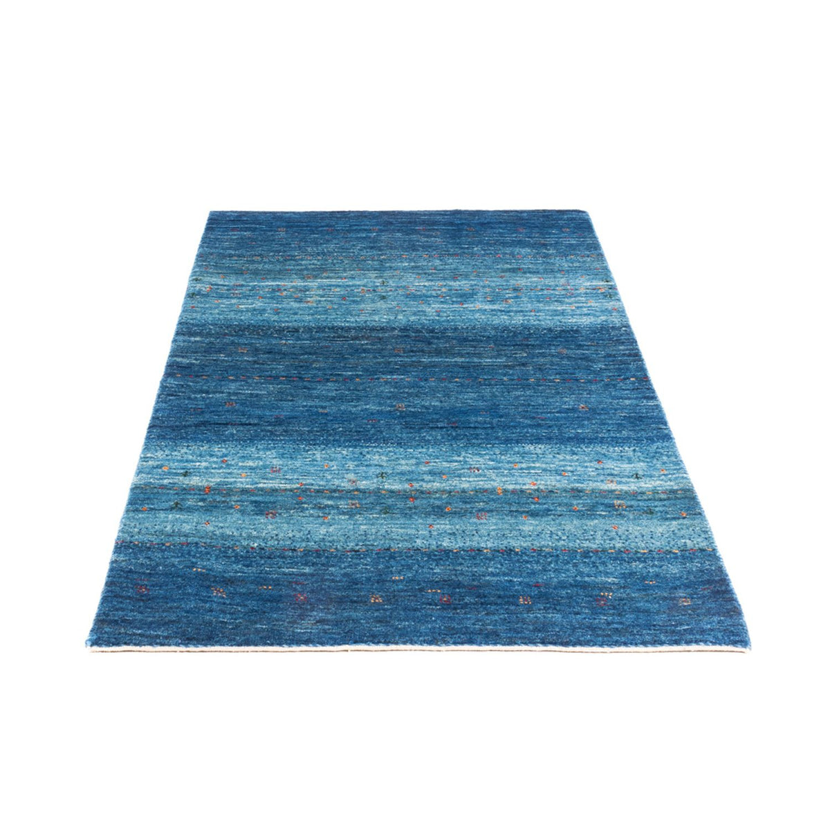 Gabbeh Tapijt - Loribaft Perzisch - 135 x 84 cm - blauw