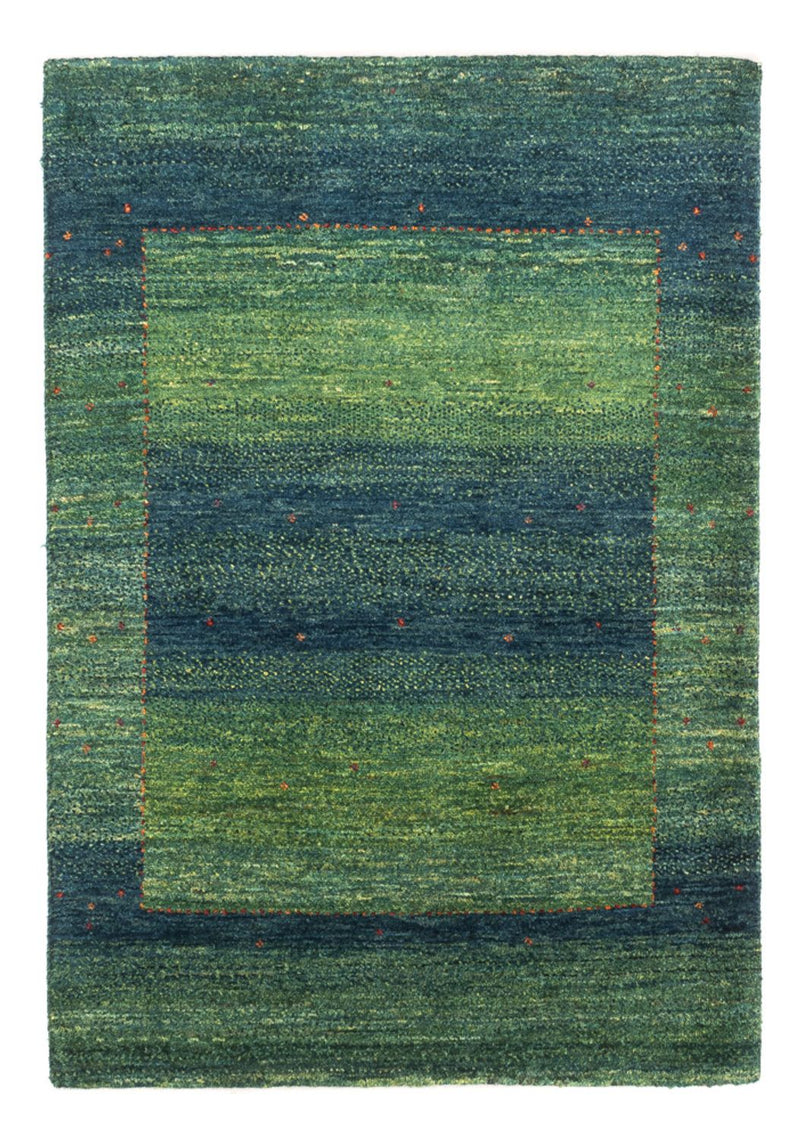 Gabbeh Tapijt - Loribaft Perzisch - 123 x 85 cm - groen