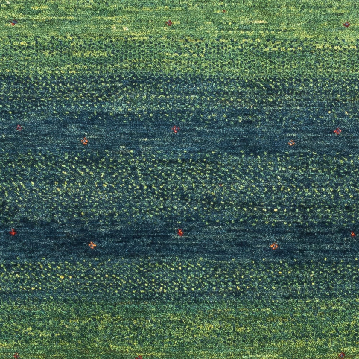 Gabbeh Tapijt - Loribaft Perzisch - 123 x 85 cm - groen