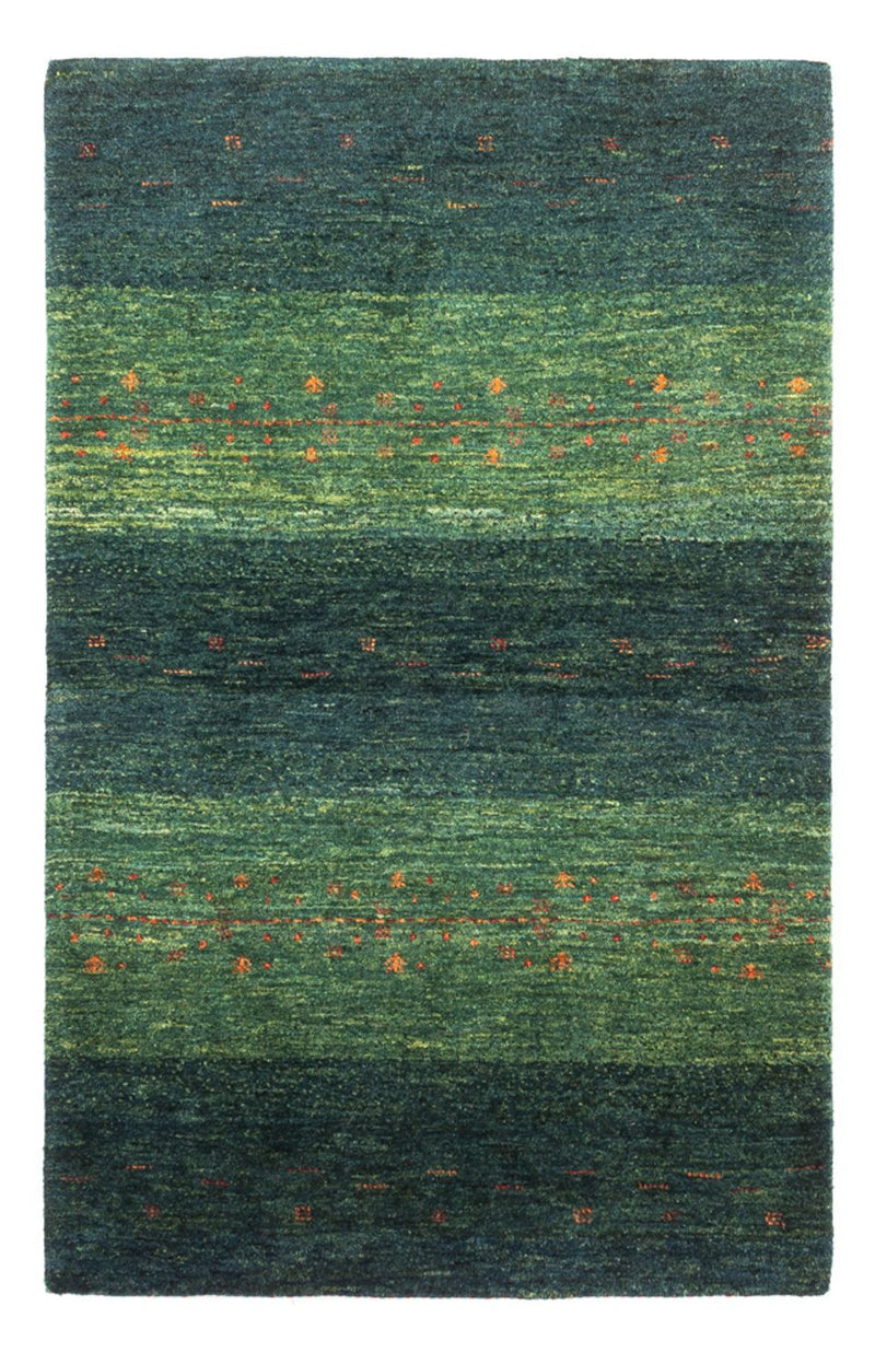 Gabbeh Tapijt - Loribaft Perzisch - 130 x 85 cm - groen