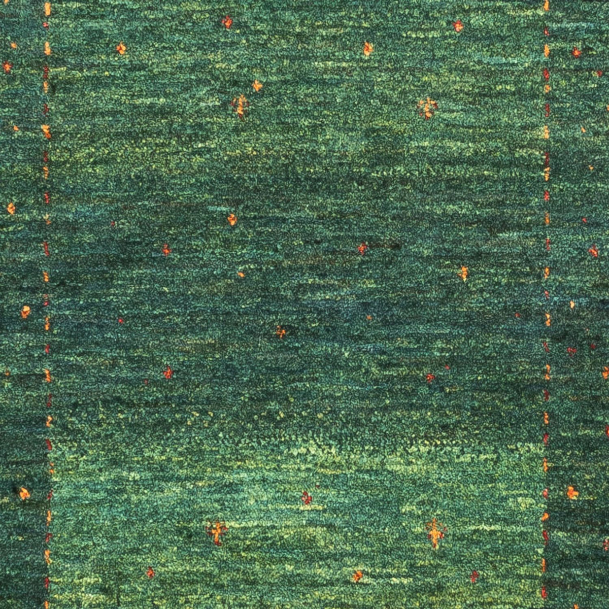 Gabbeh Tapijt - Loribaft Perzisch - 119 x 86 cm - groen