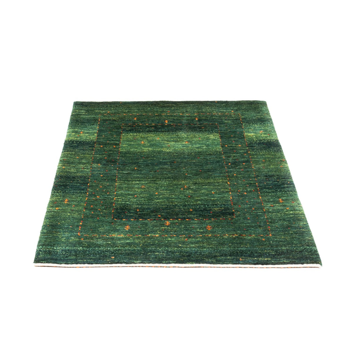 Gabbeh Tapijt - Loribaft Perzisch - 119 x 86 cm - groen