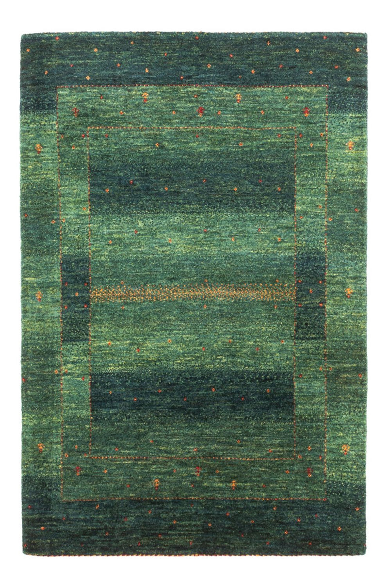 Gabbeh Tapijt - Loribaft Perzisch - 127 x 86 cm - groen