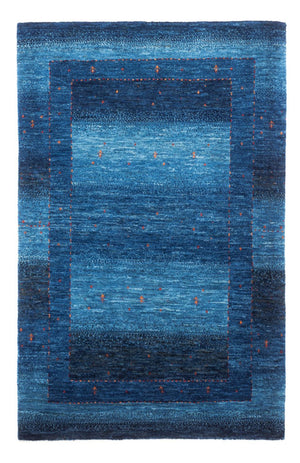Gabbeh Tapijt - Loribaft Perzisch - 135 x 93 cm - blauw