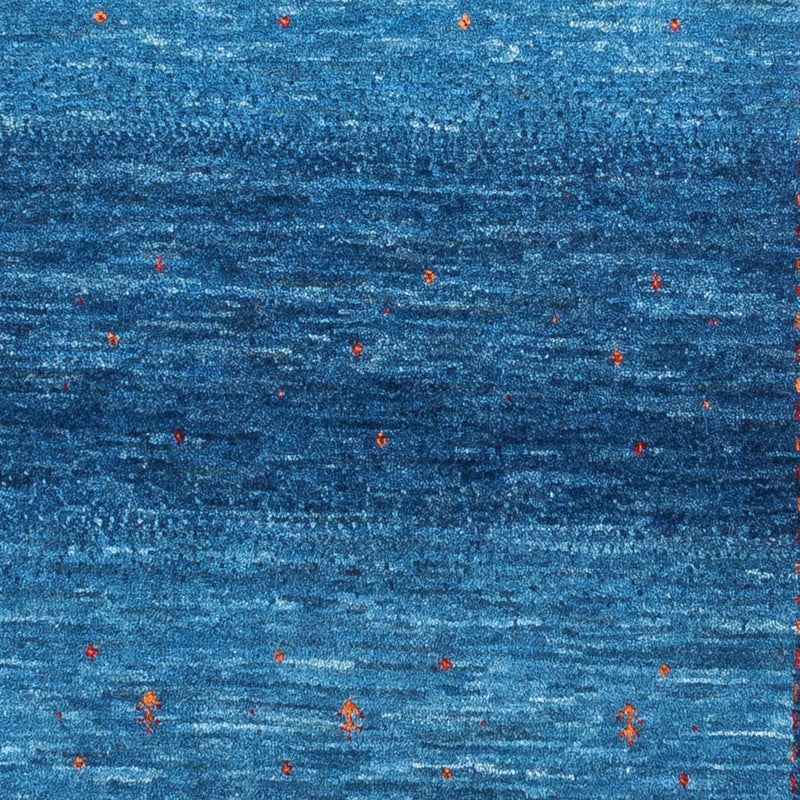 Gabbeh Tapijt - Loribaft Perzisch - 135 x 93 cm - blauw
