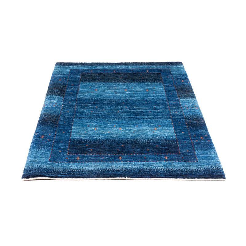 Gabbeh Tapijt - Loribaft Perzisch - 135 x 93 cm - blauw