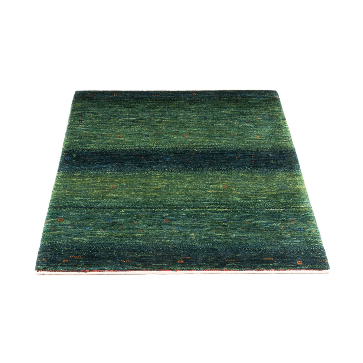 Gabbeh Tapijt - Loribaft Perzisch - 107 x 78 cm - groen