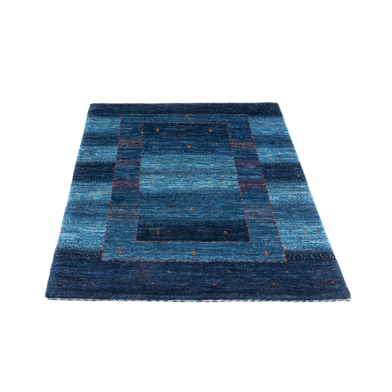Gabbeh Tapijt - Loribaft Perzisch - 116 x 84 cm - blauw
