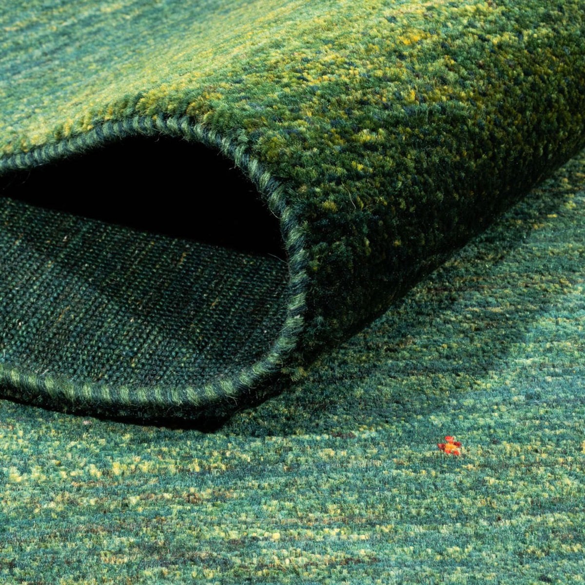 Gabbeh Tapijt - Loribaft Perzisch - 228 x 175 cm - groen