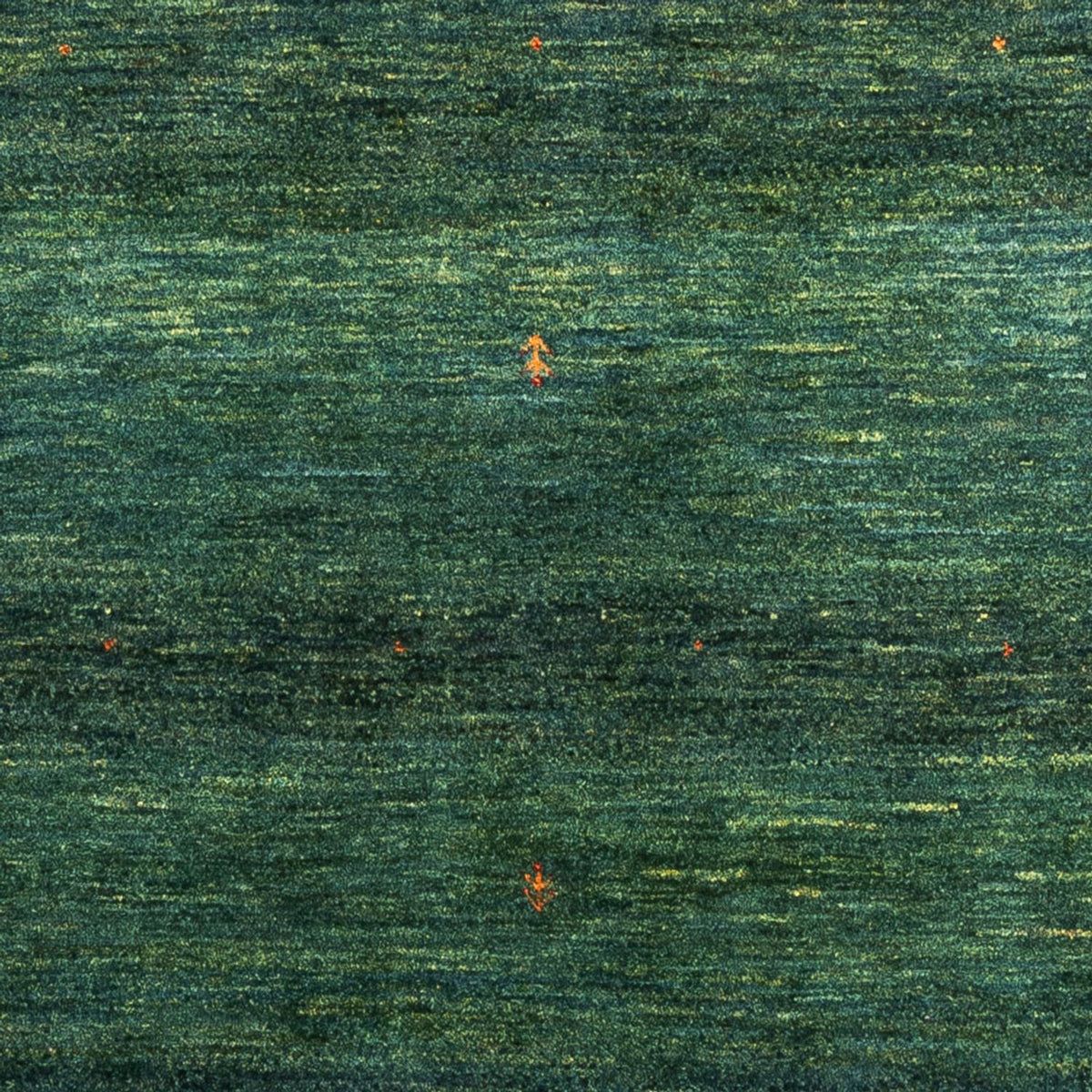 Gabbeh Tapijt - Loribaft Perzisch - 162 x 132 cm - groen