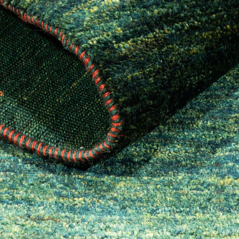 Gabbeh Tapijt - Loribaft Perzisch - 162 x 132 cm - groen