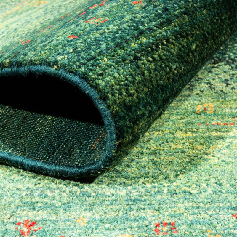 Gabbeh Tapijt - Loribaft Perzisch - 188 x 124 cm - groen