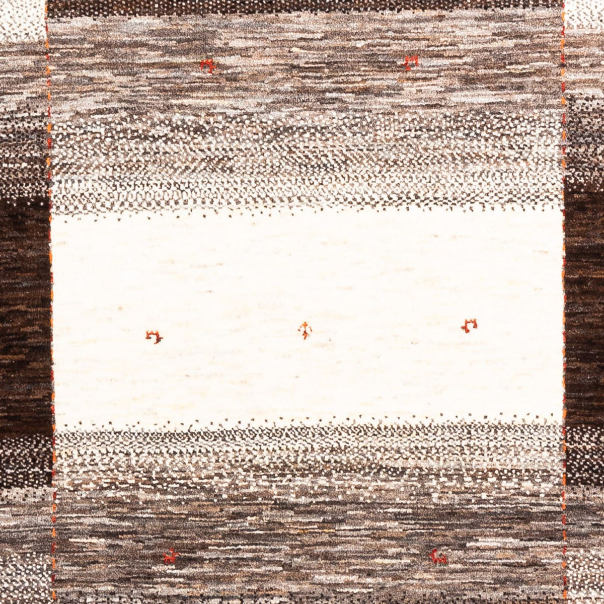 Gabbeh Tapijt - Loribaft Perzisch - 187 x 129 cm - grijs