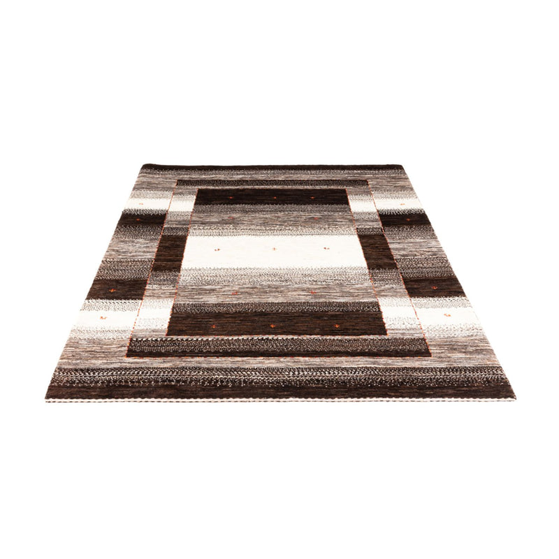 Gabbeh Tapijt - Loribaft Perzisch - 187 x 129 cm - grijs