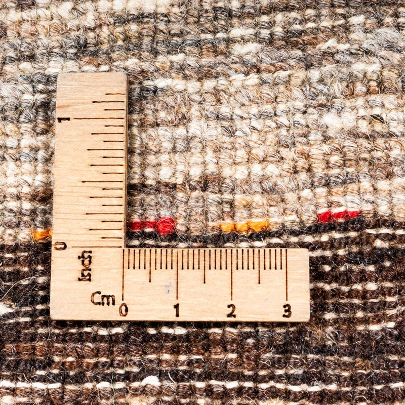 Gabbeh Tapijt - Loribaft Perzisch - 187 x 129 cm - grijs